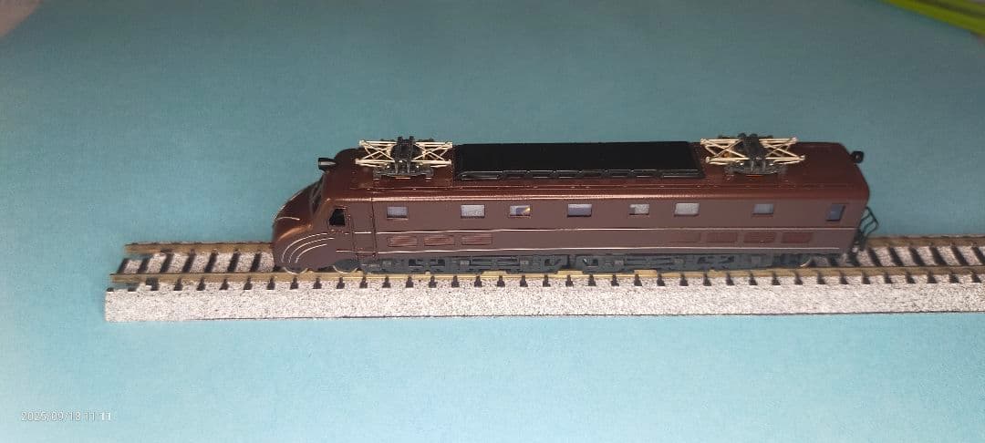 ワールド工芸製国鉄ＥＦ55型茶色 電気機関車 　Ｎゲージ塗装完成品