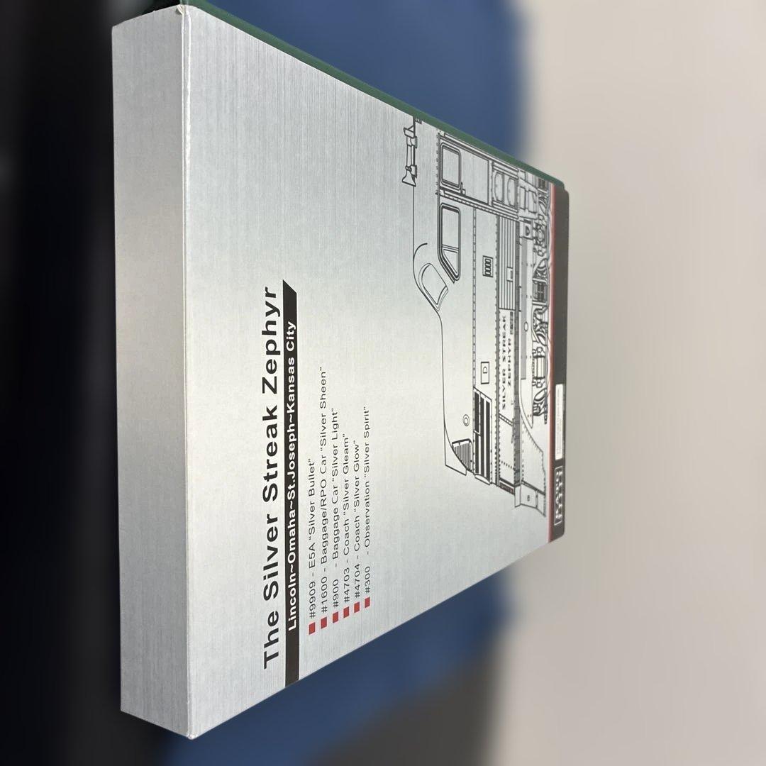 KATO CB&Q EMD E5A シルバーストリークゼファー 6ユニットセット