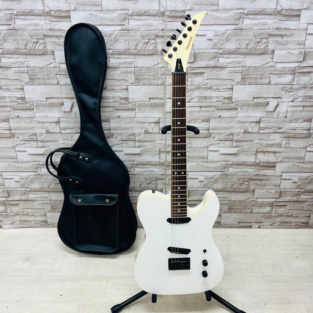 FERNANDES エレキギター テレキャスシェイプ TEJシリーズ ホワイト