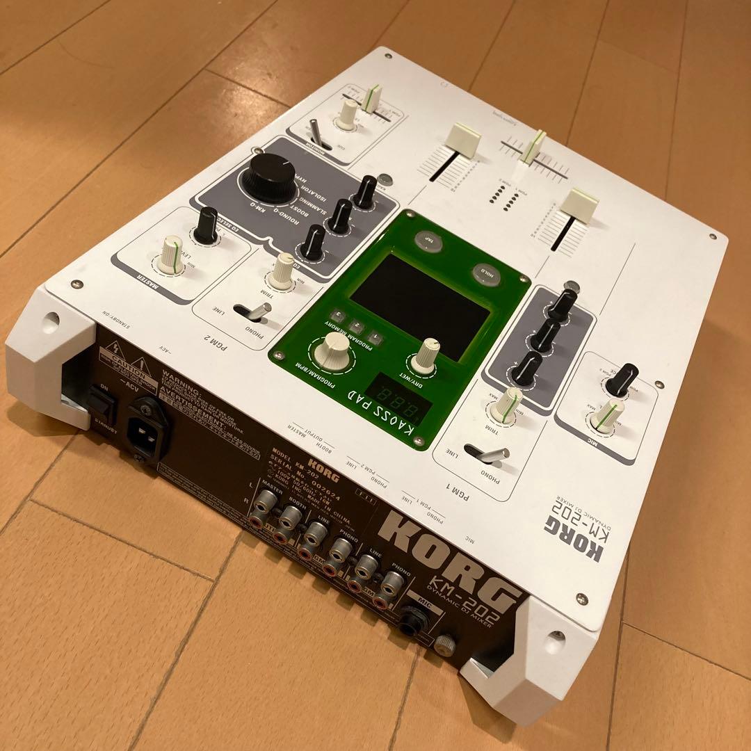 KORG KM 202 DJミキサー KAOSS PAD搭載