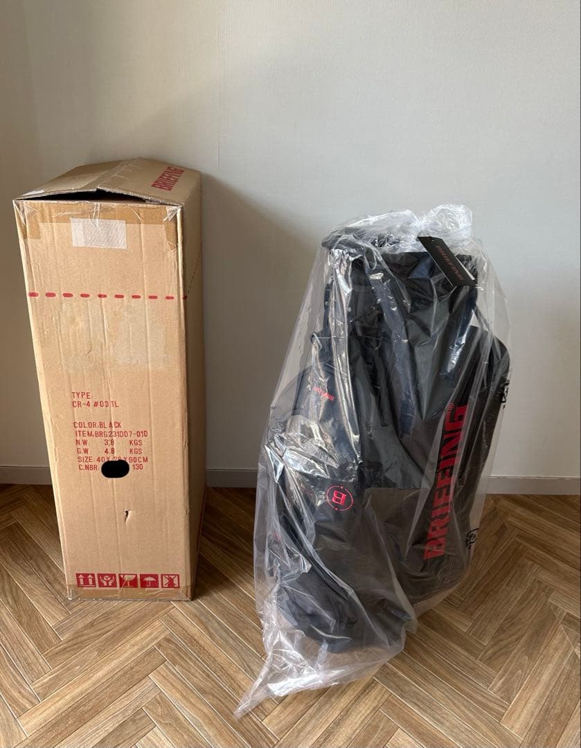 新品 CR-4 #03 ブラック キャディバッグ ブリーフィング 79,200円