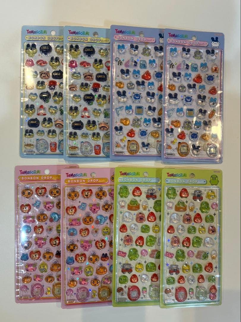 【正規品】 たまごっち ボンボンドロップシール ４種類2セット