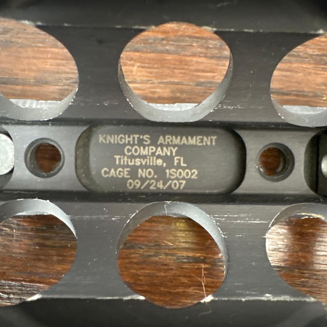 米軍放出品 ナイツ M4 ハンドガード レイル 実物 海兵隊 USMC