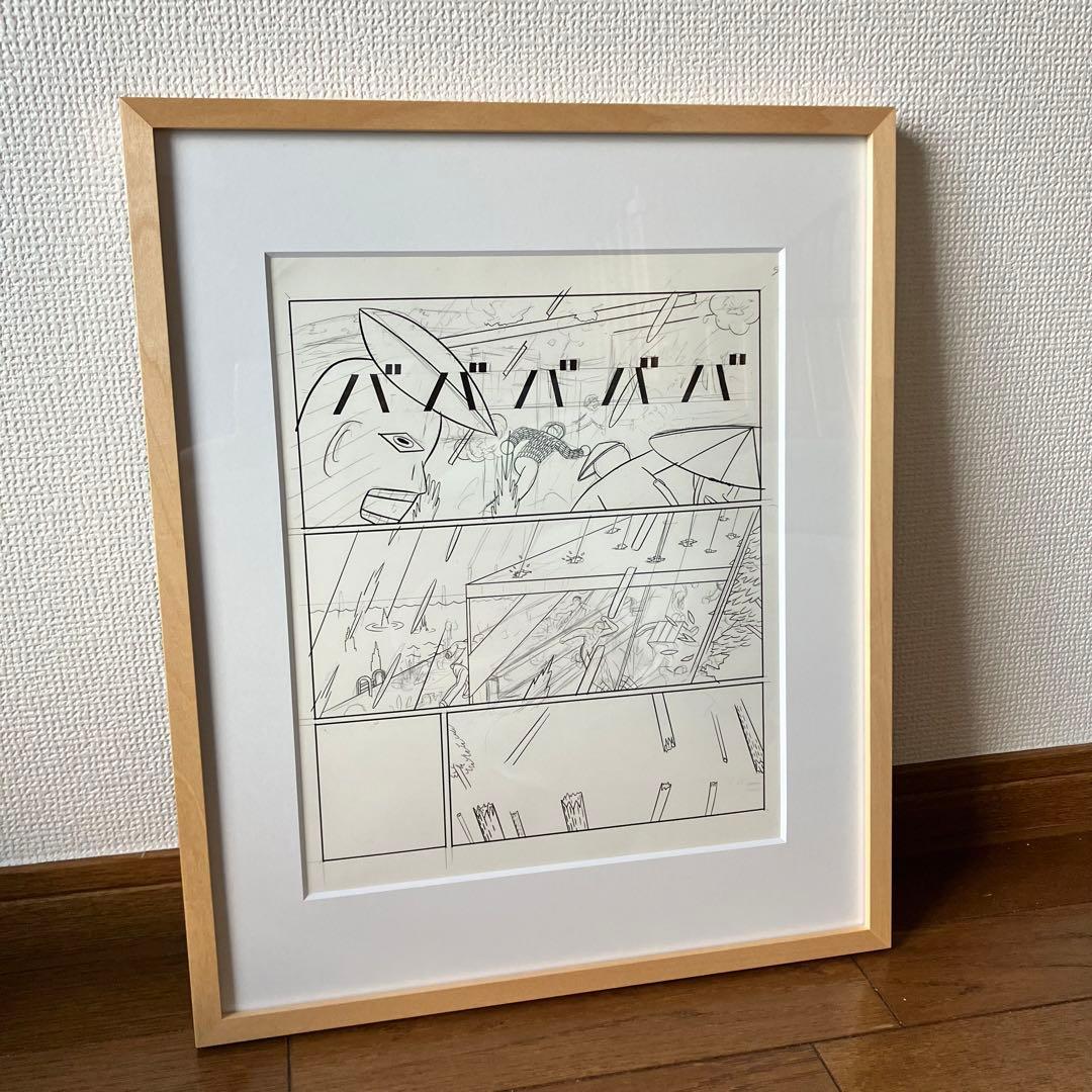 横山裕一　額装原画⑥　yuichi yokoyama