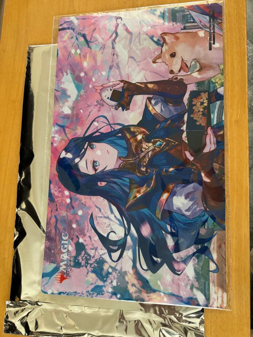 MTG 放浪皇のお花見キャンペーン　ナーセットプレイマット　放浪王スリーブ