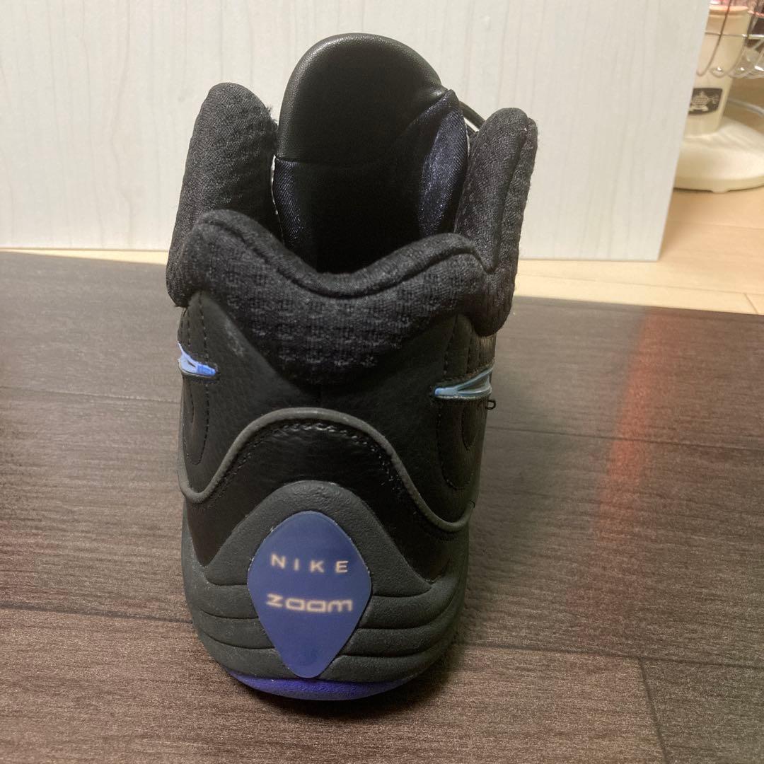 ナイキ　ズームアップテンポプレミアム　ブラック　バスケットシューズ　28㎝