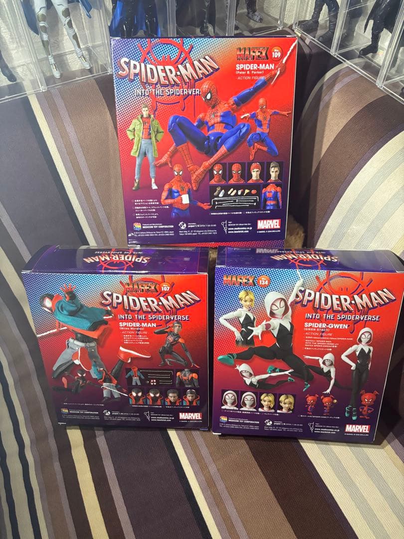 ✨MAFEX スパイダーバース　【新品】+【開封美品】3点セット✨