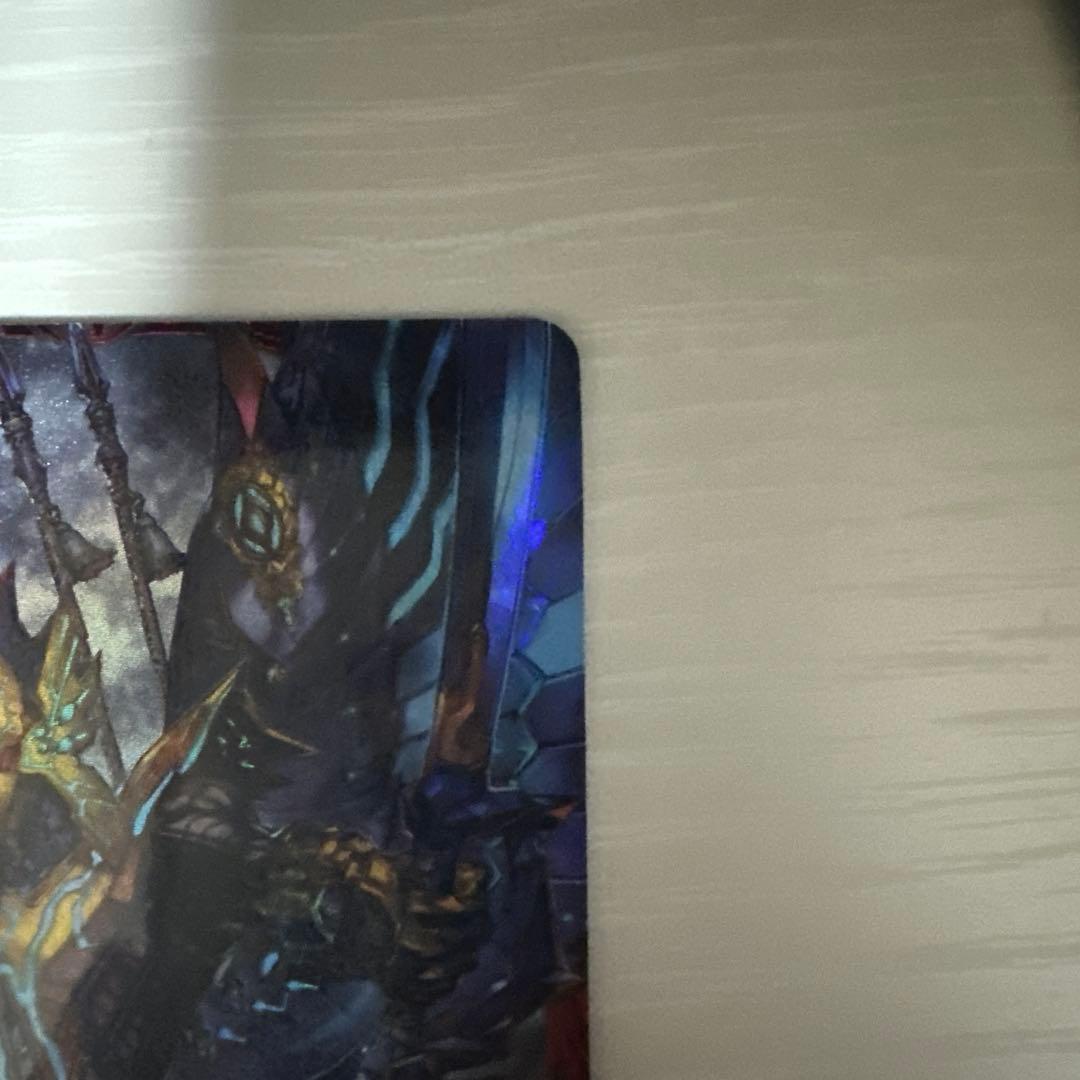 バトスピ 双刀の武芸者ダークネスグリフォン シークレット