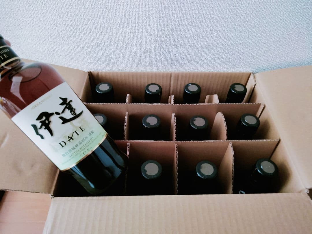 ボ*ブ様 ニッカ 伊達 ウイスキー 700ml 12本入