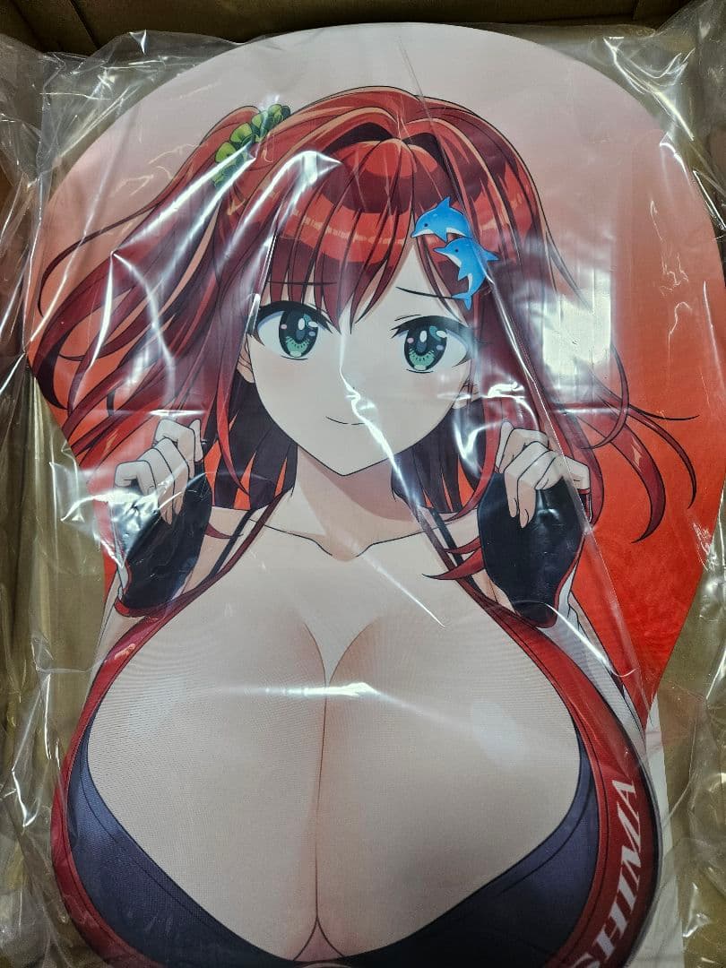 ドルフィンウェーブ　咲宮入華　等身大マウスパッド