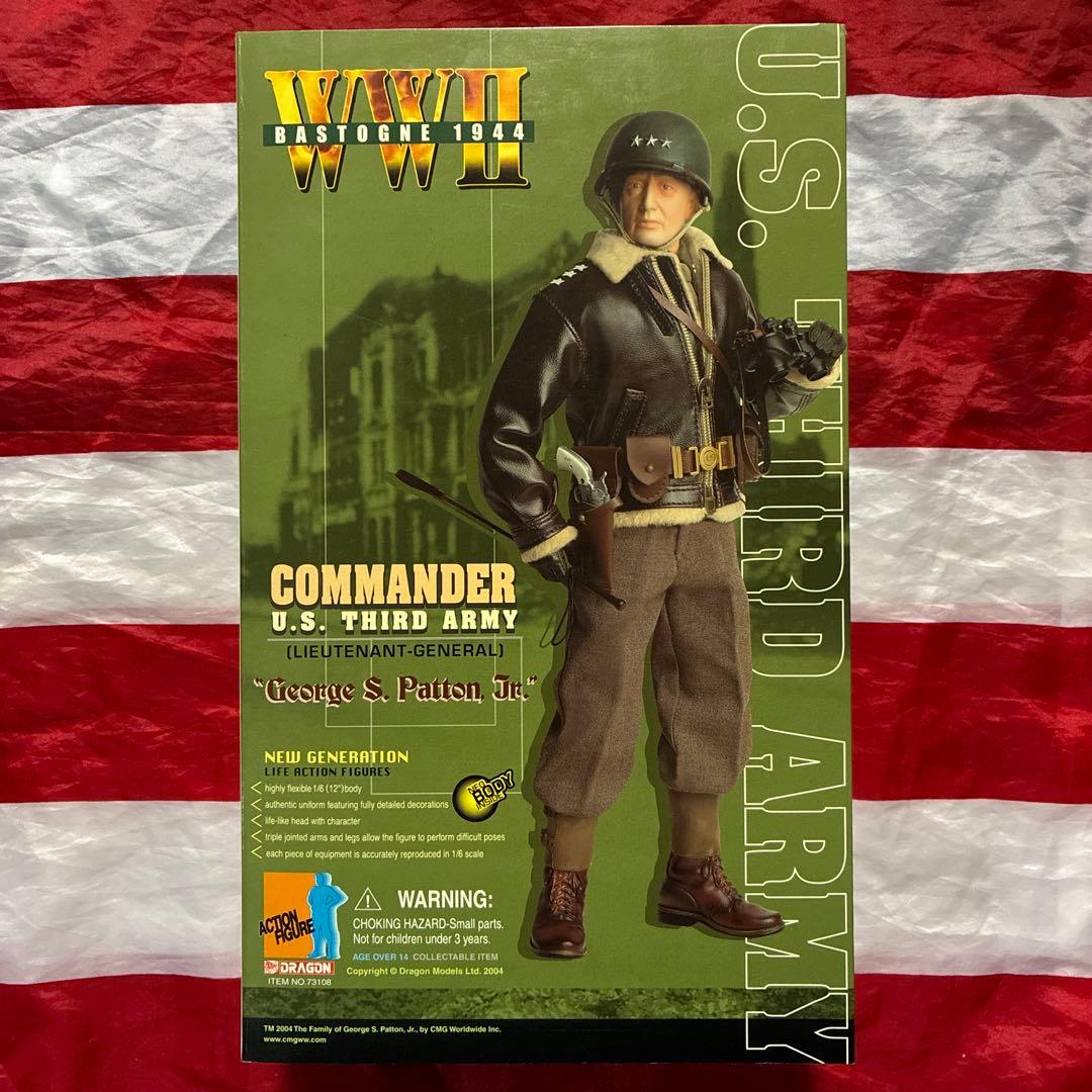 ドラゴンモデルズ製1/6アメリカ第3軍指揮官パットン陸軍中将