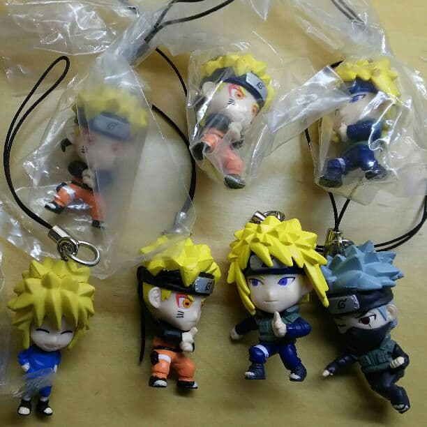 NARUTO☆マスコットストラップ&ラバスト☆
