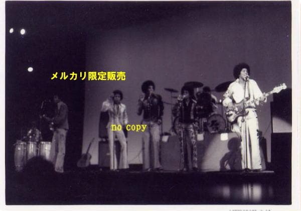 マイケル・ジャクソン★ジャクソン５★１９７３年初来日★生写真★４枚★在庫少し
