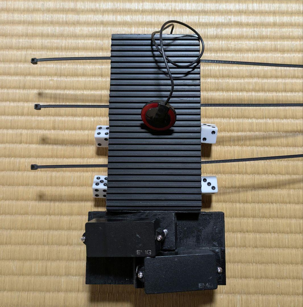 【自作】EMG ウッドベース用　ピックアップ
