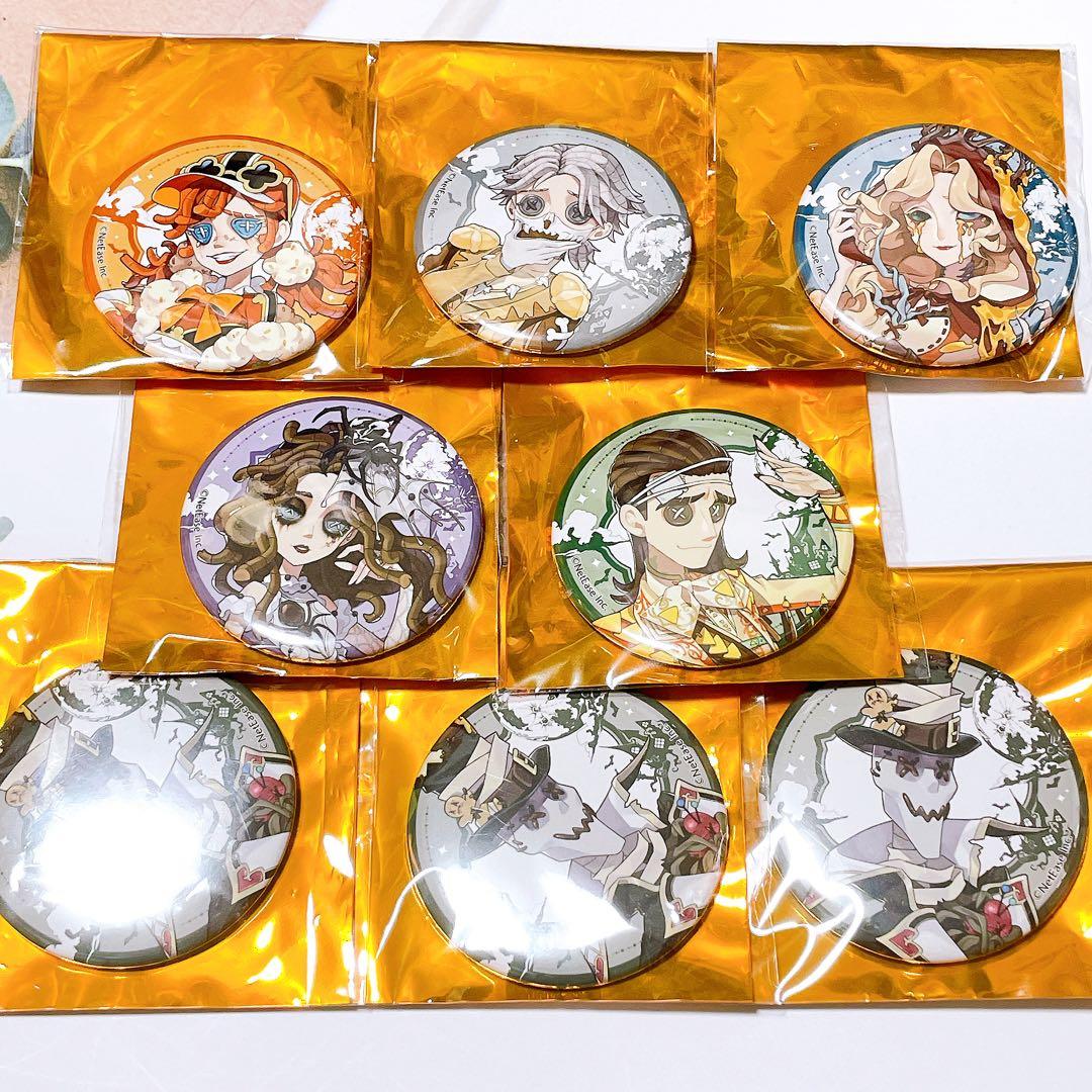 第五人格 Theキャラ ハロウィン 缶バッジ 8個セット ザキャラ 新品