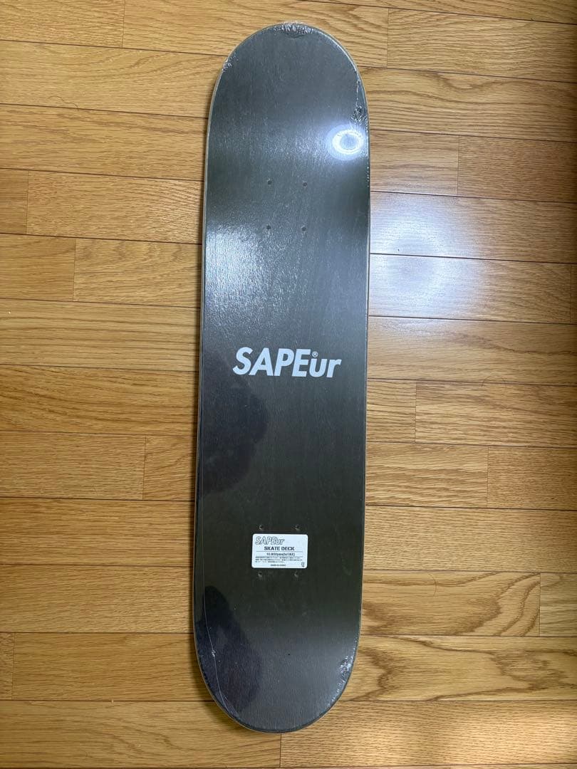 SAPEu スケートボードデッキ 黒