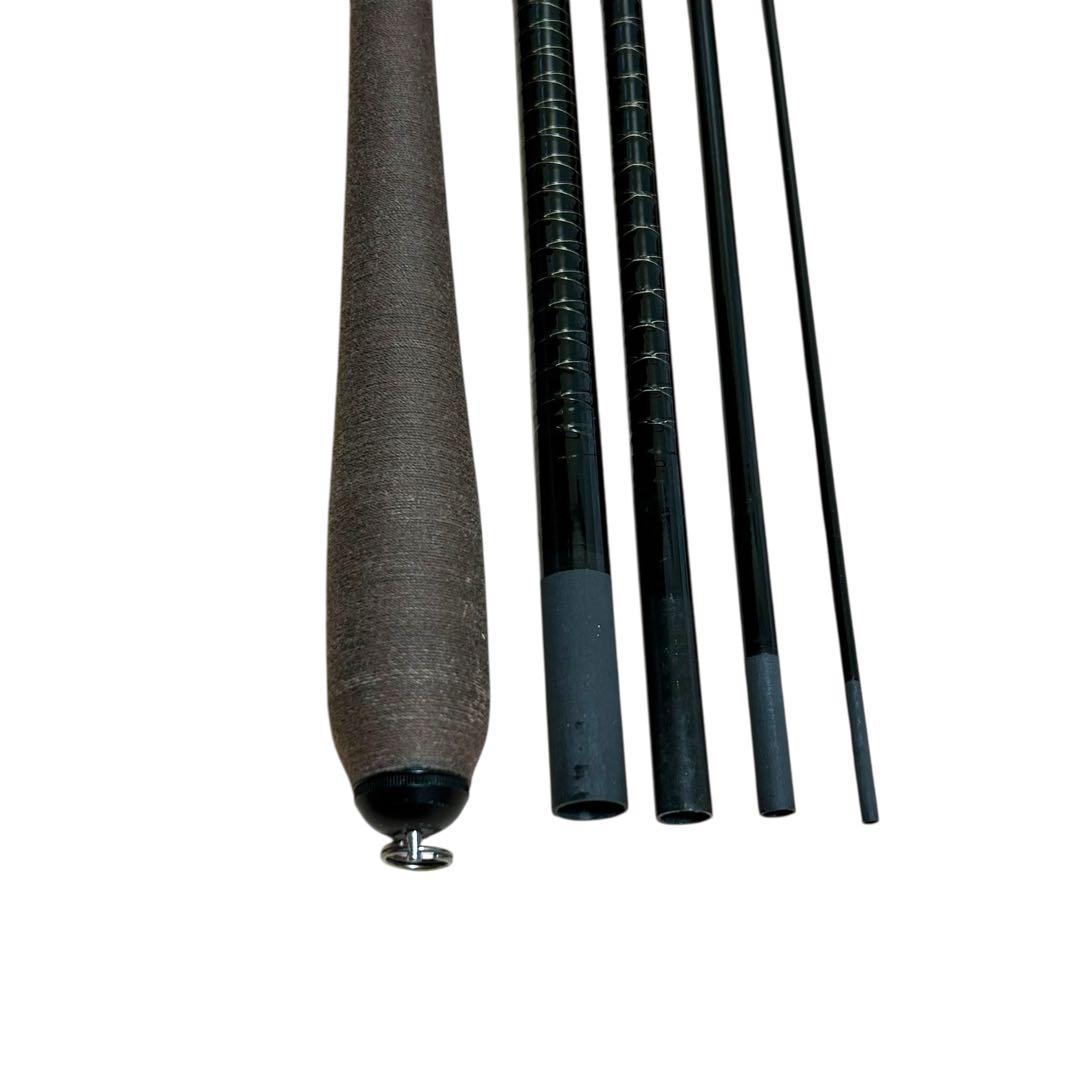 【美品】SHIMANO シマノ　弧綾紋　超硬　十三　13尺　5本継ぎ　ヘラ竿