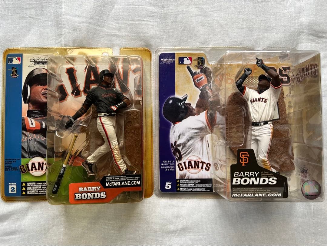 MLB バリー・ボンズ マクファーレン フィギュア 2体セット