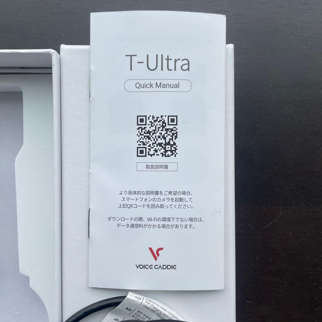 VOICE CADDIE T-Ultra ブラック黒 美品。