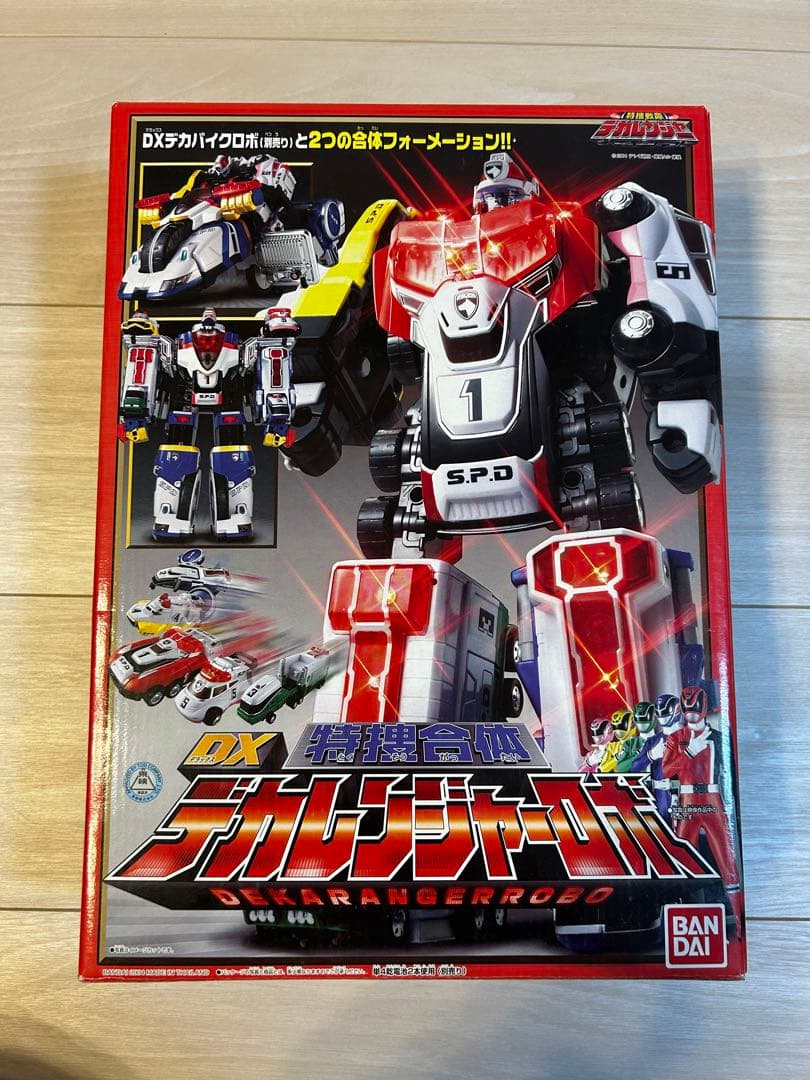 【動作確認済み】【美品】特捜合体DXデカレンジャーロボ　特捜戦隊デカレンジャー