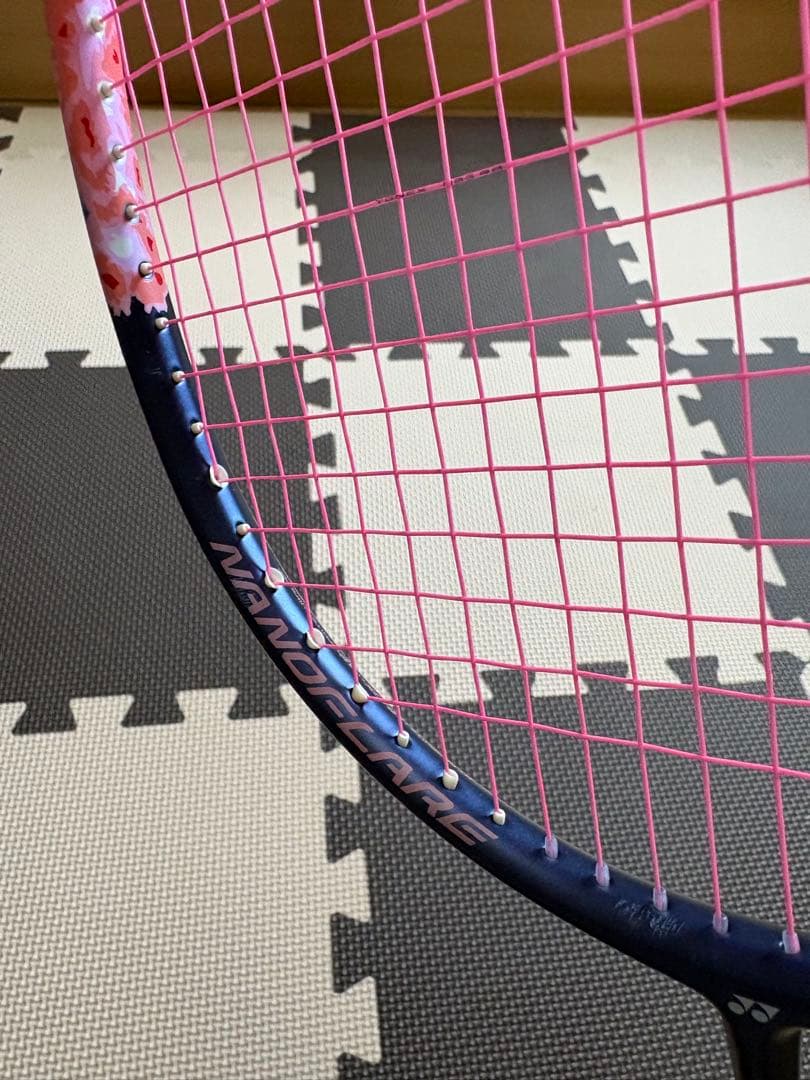YONEX バドミントンラケット ナノフレア300 袋付き 美品