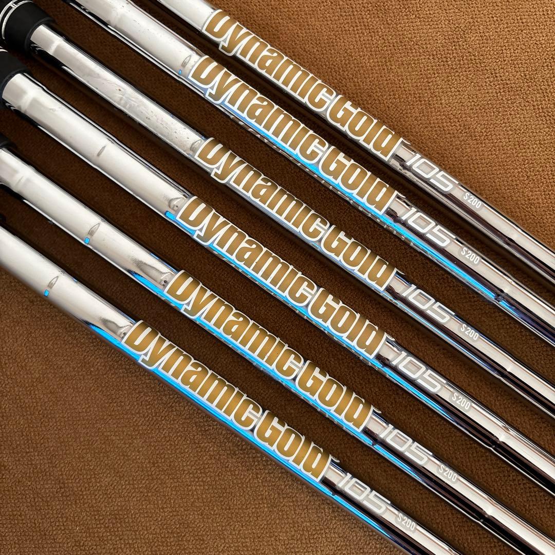 PING i230アイアン DG105 S200 W-5 6本 ブラック