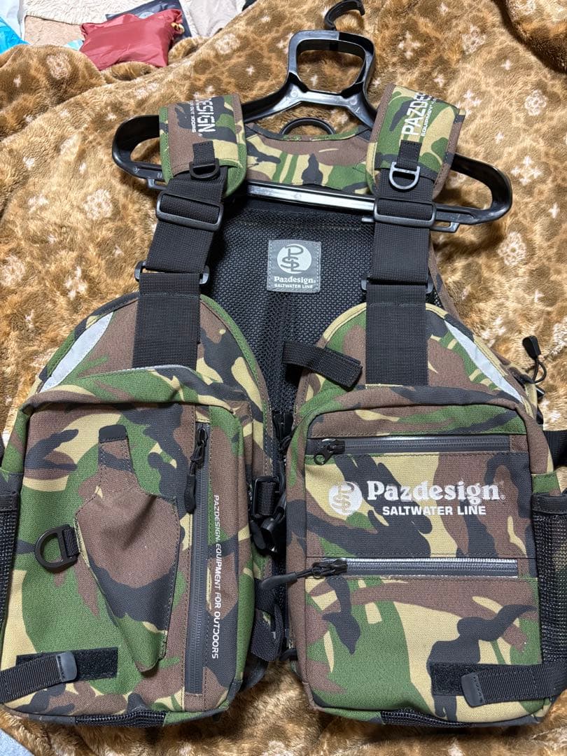 パズデザイン 釣り用ベスト