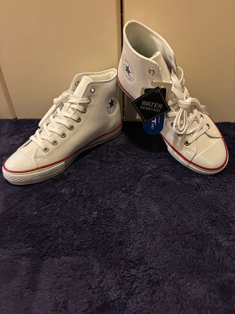 極美品CONVERSE オールスター GF HI ゴルフシューズ シロ 26