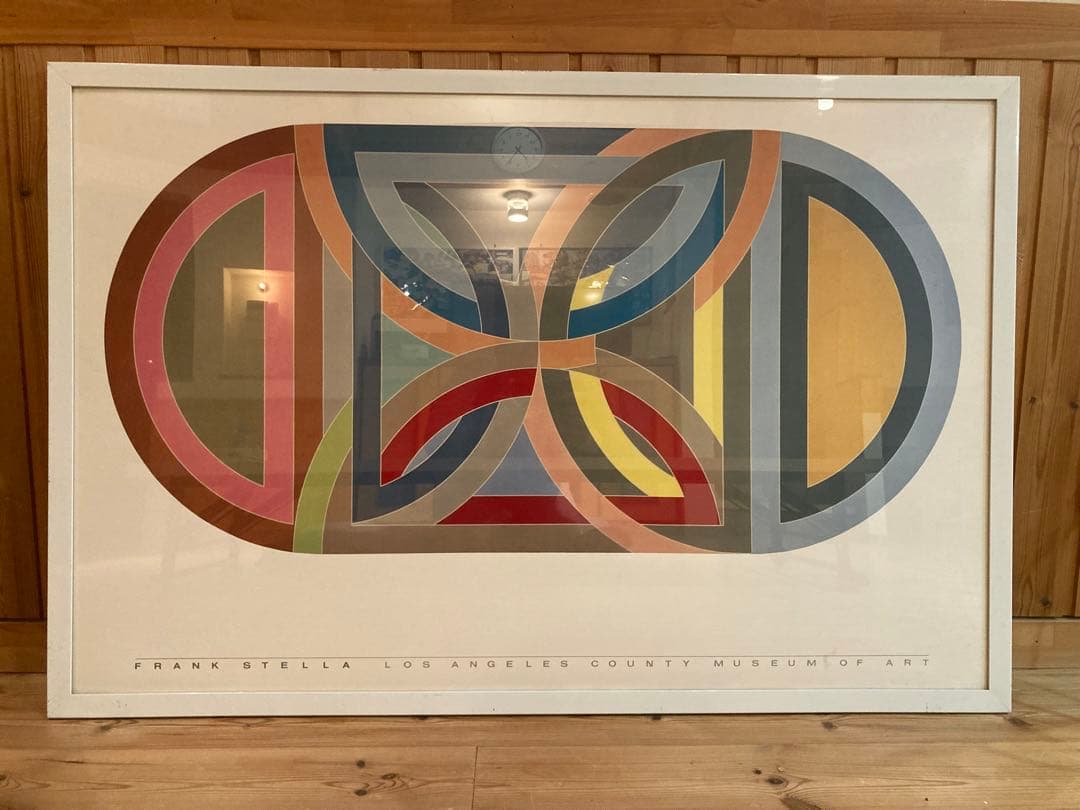 フランクステラ　ポスター　HIBELL ART フランク・ステラ　1984