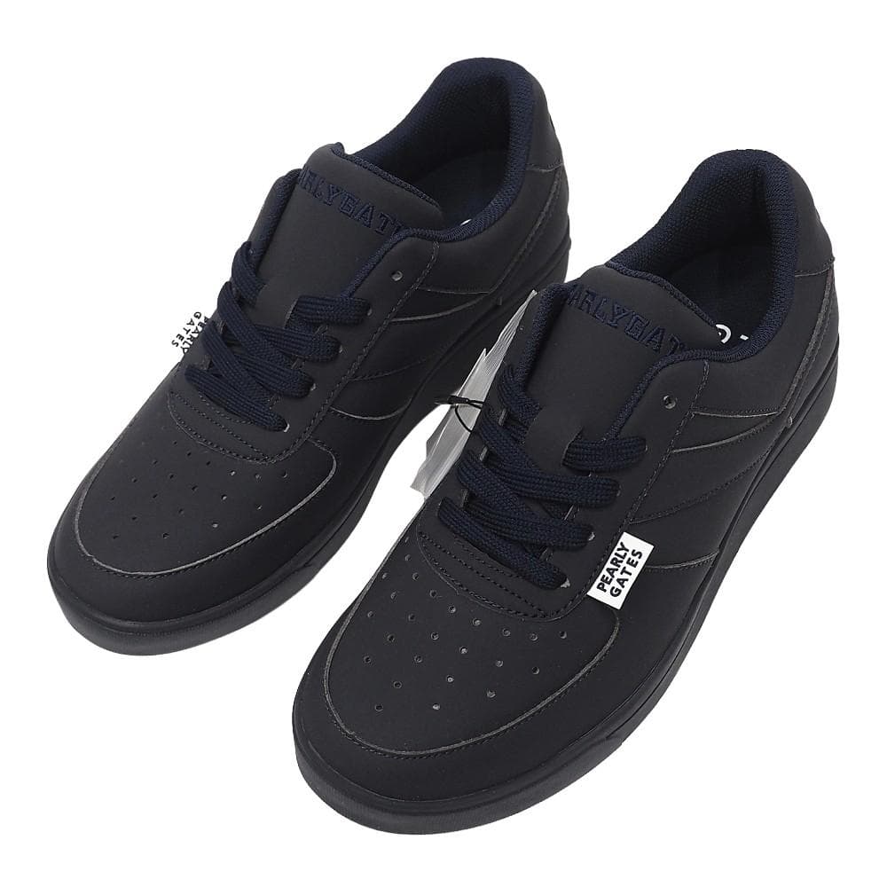 L06135 新品 PEARLY GATES ゴルフシューズ：25cm 紺