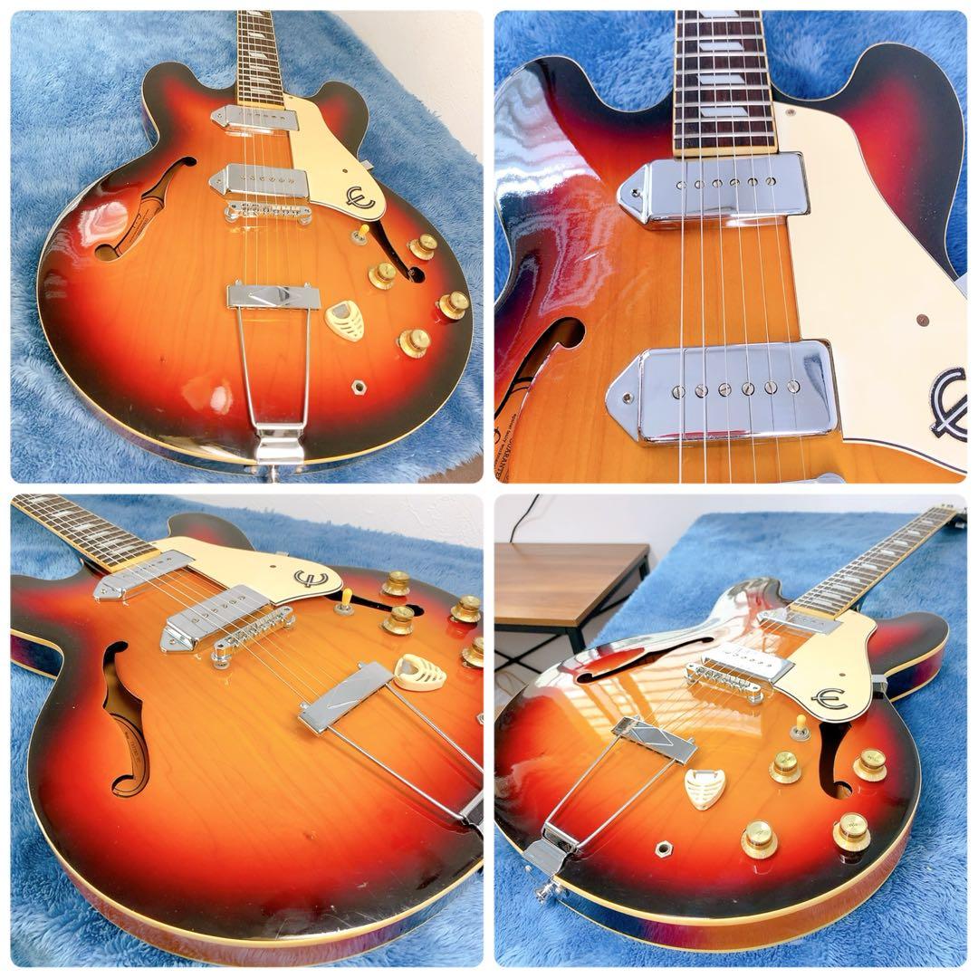 Epiphone Casino VC フルアコ 純正ハードケース付