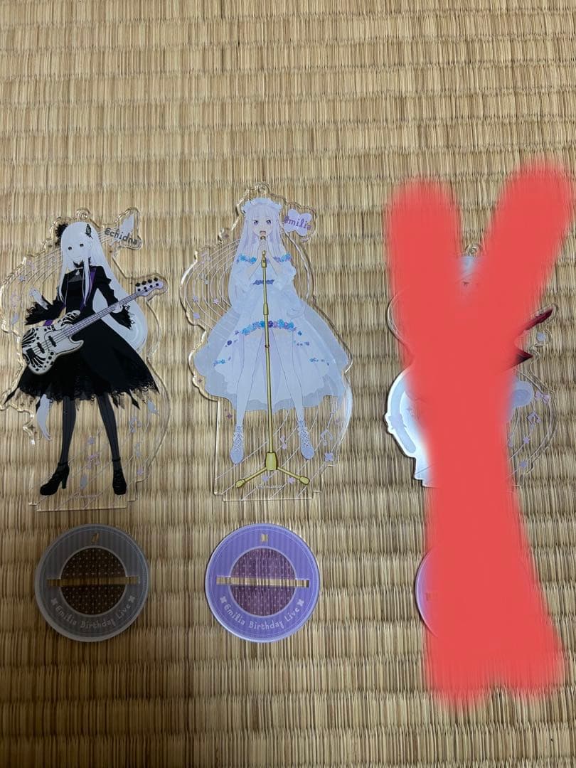 エミリア エキドナ アクリルスタンド