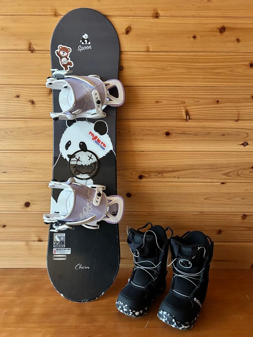 子ども用スノーボード3点セット