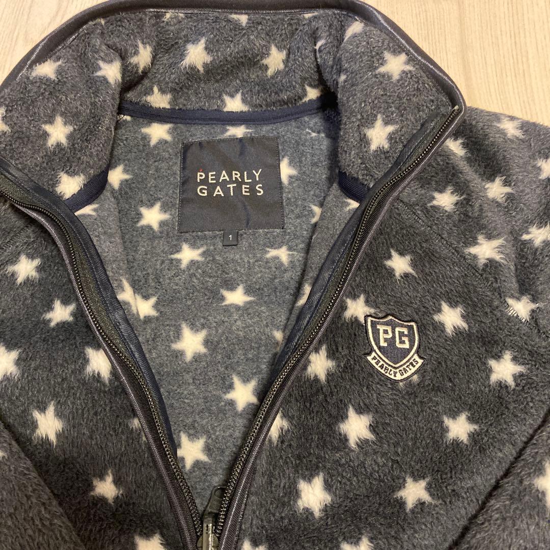 パーリーゲイツ　星柄フリースインナー　ジャケット　ウインドブレーカー 4way