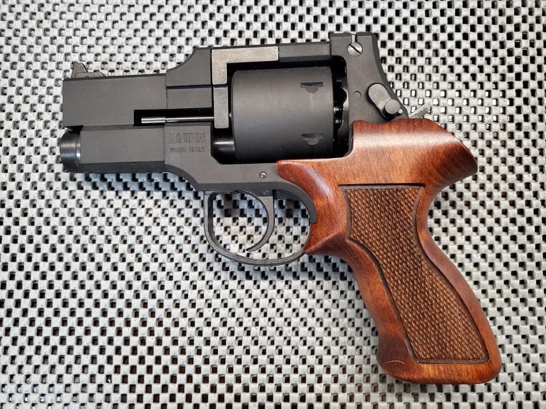 マルシン マテバ 3インチ ブラックヘビーウエイト 木製グリップ仕様