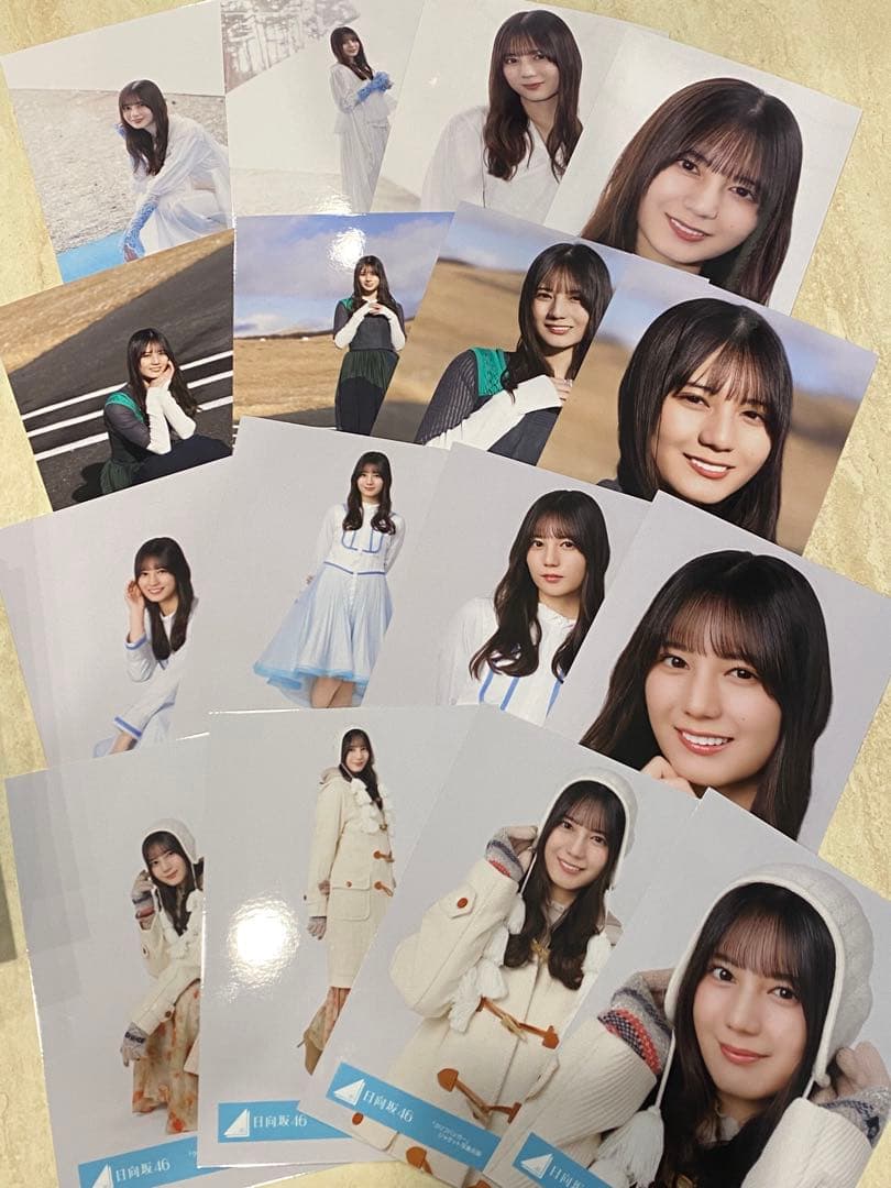 小坂菜緒 日向坂46 クリフハンガー ジャケット 集合 MV 生写真 コンプ　4