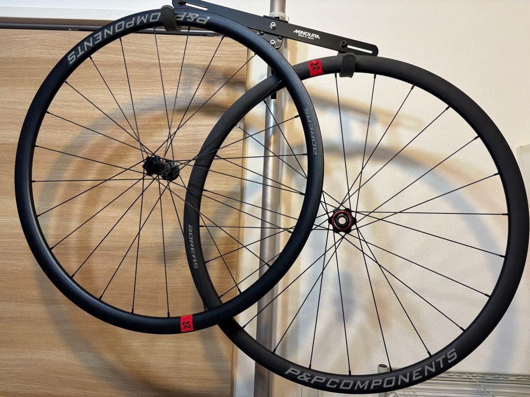 ピーアンドピーコンポーネンツ ロード・CX用ホイールセット BOREAS