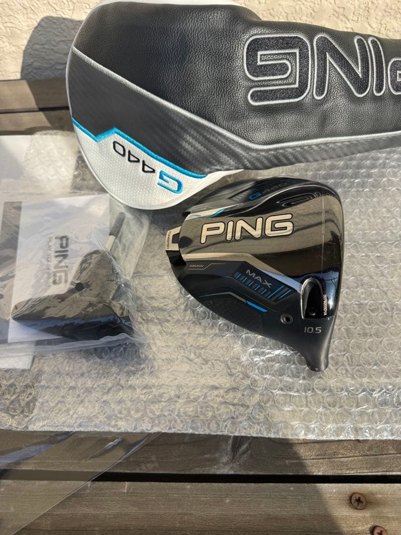 PING ピン　G440 MAX ドライバー　10.5 ヘッド、カバーレンチ付き