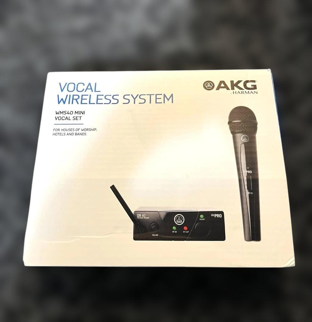 AKG WMS40 PRO MINI VOCAL SET ワイヤレスマイクセット