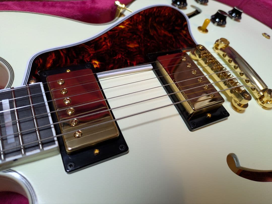 ギター EPIPHONE 1959 ES-355 Classic White