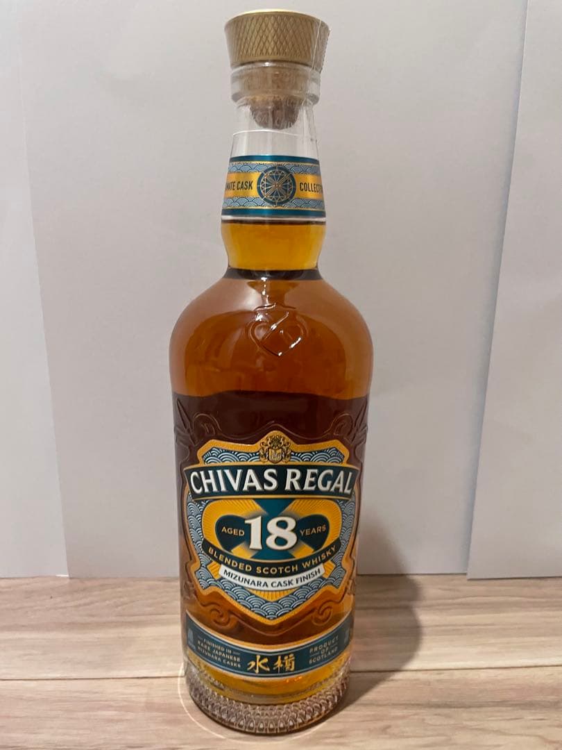 シーバスリーガル18年 ミズナラカスク 700ml 未開封 箱無し