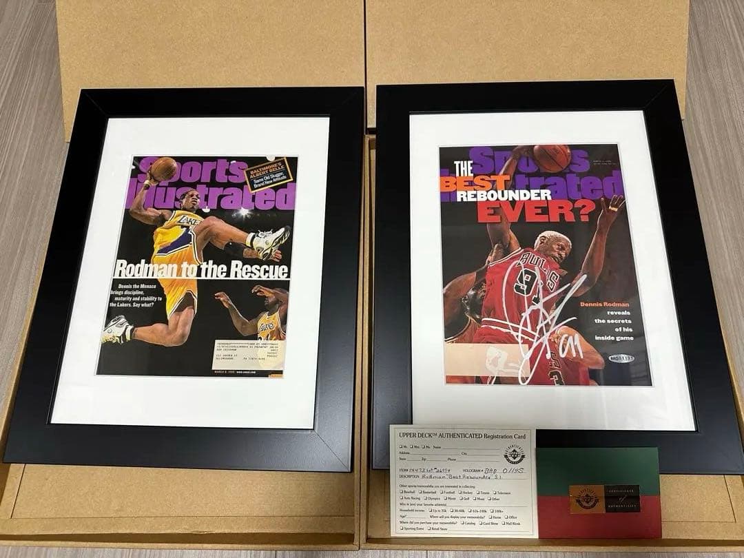Dennis Rodman デニス ロッドマン Autographed サイン