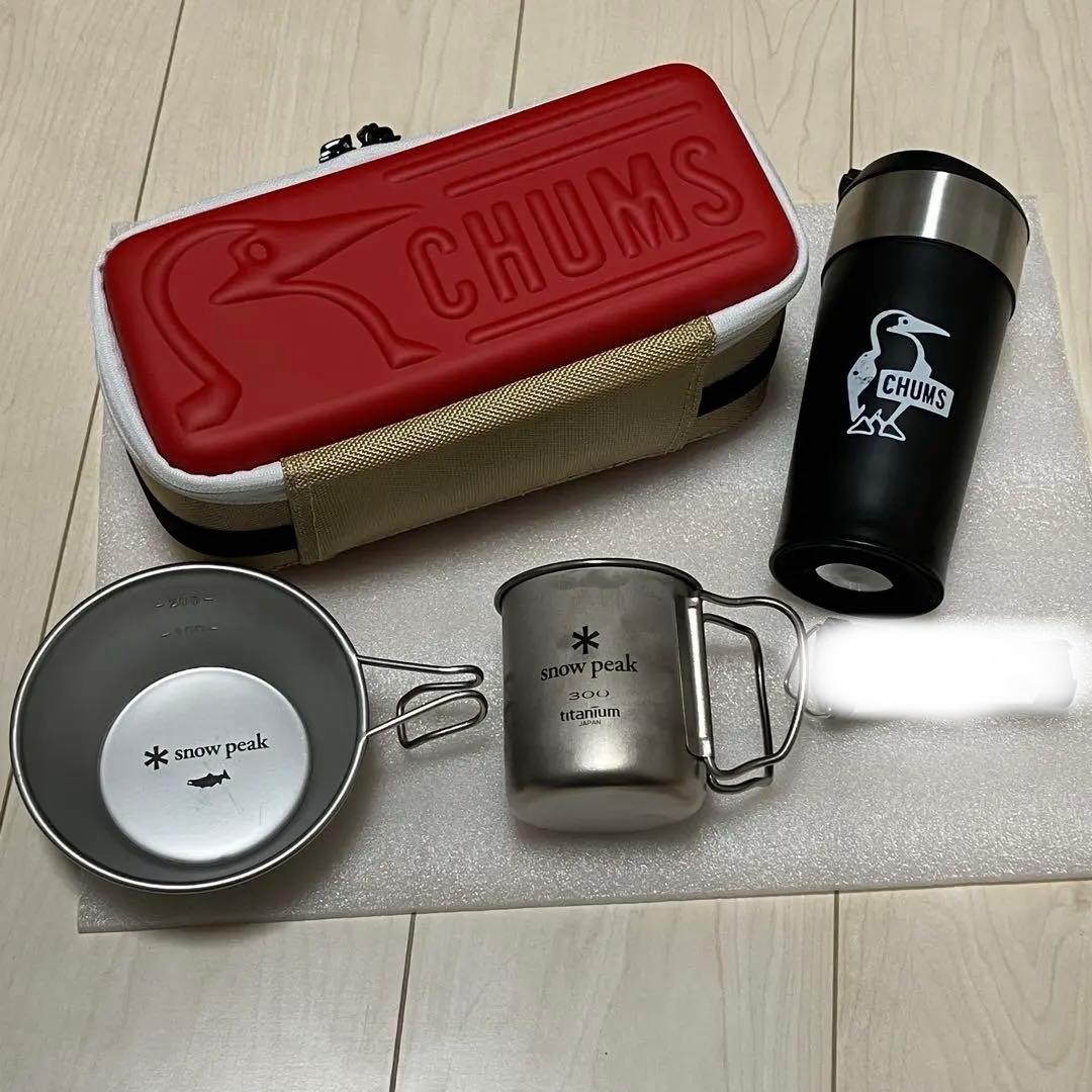 CHUMS  peak ゴールゼロ キャンプギアまとめ売りアウトドア