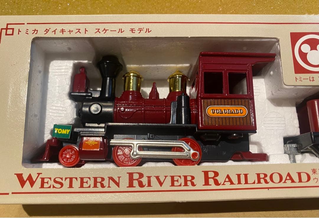ディズニー　ウエスタンリバー鉄道　ダイキャストスケールモデル　コロラド号