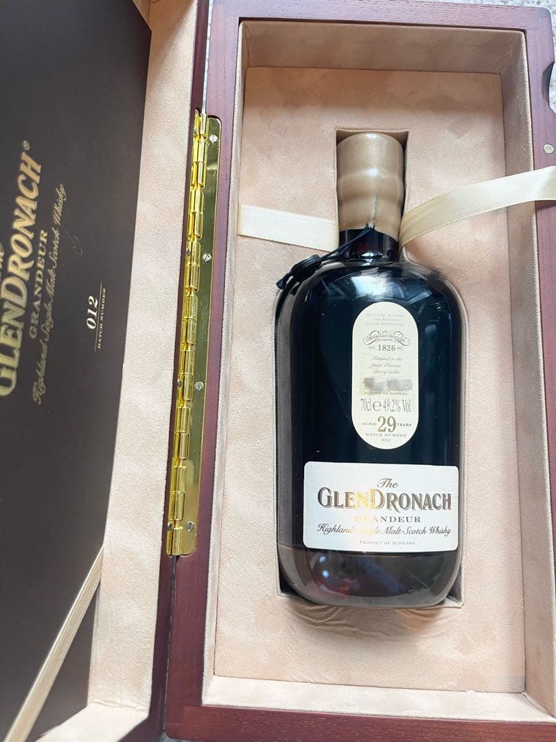 グレンドロナック グランデュワー 29年 バッチ12 49.2%