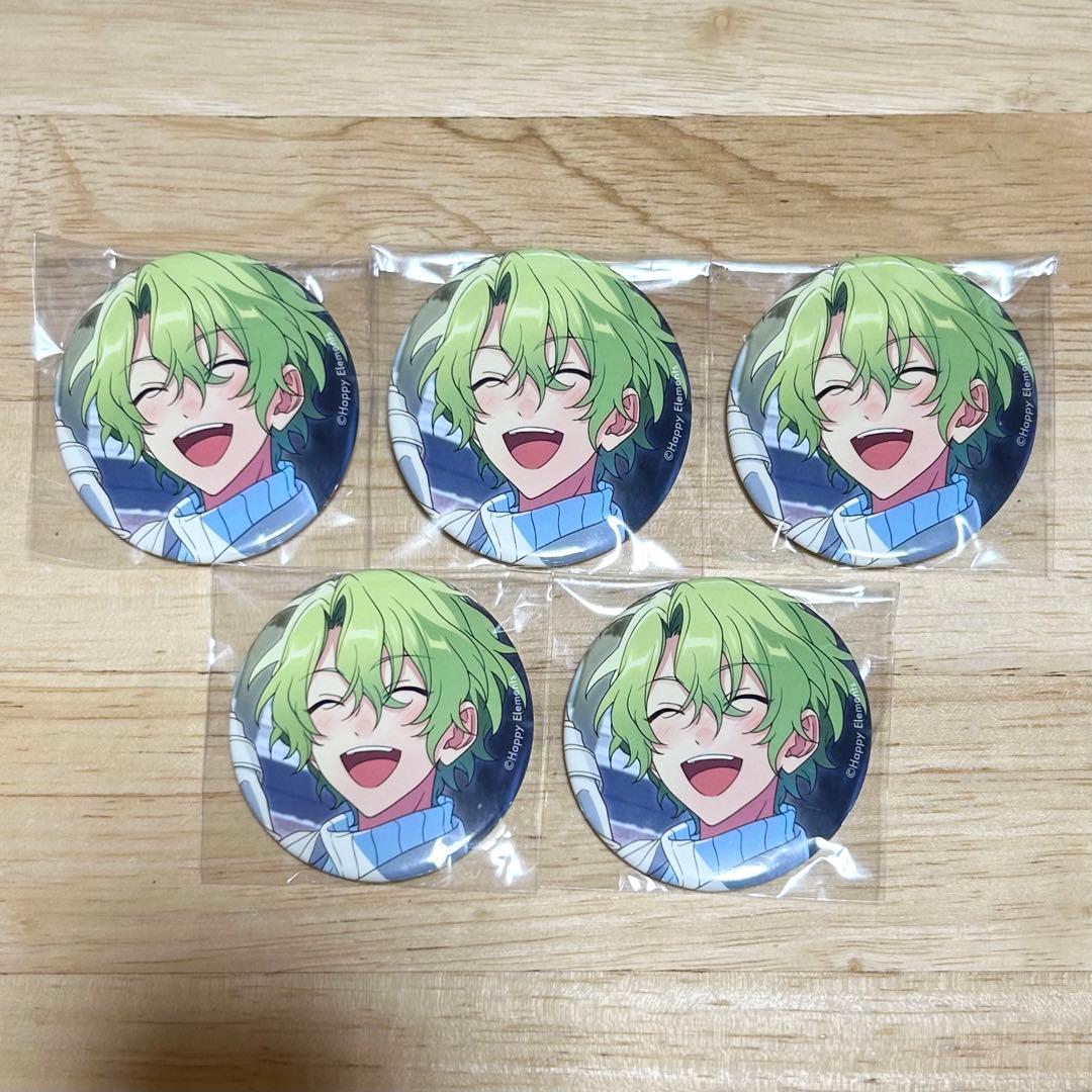 あんスタ 巴日和 テーマスカウト 缶バッジ 2023 WINTER casual