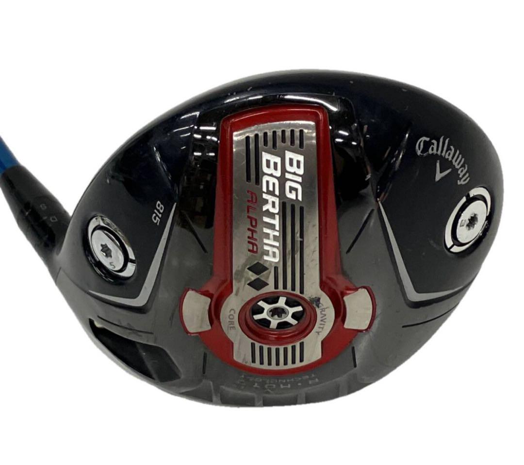 支給品！Callaway BIG BERTHA ALPHA 815ドライバー1W