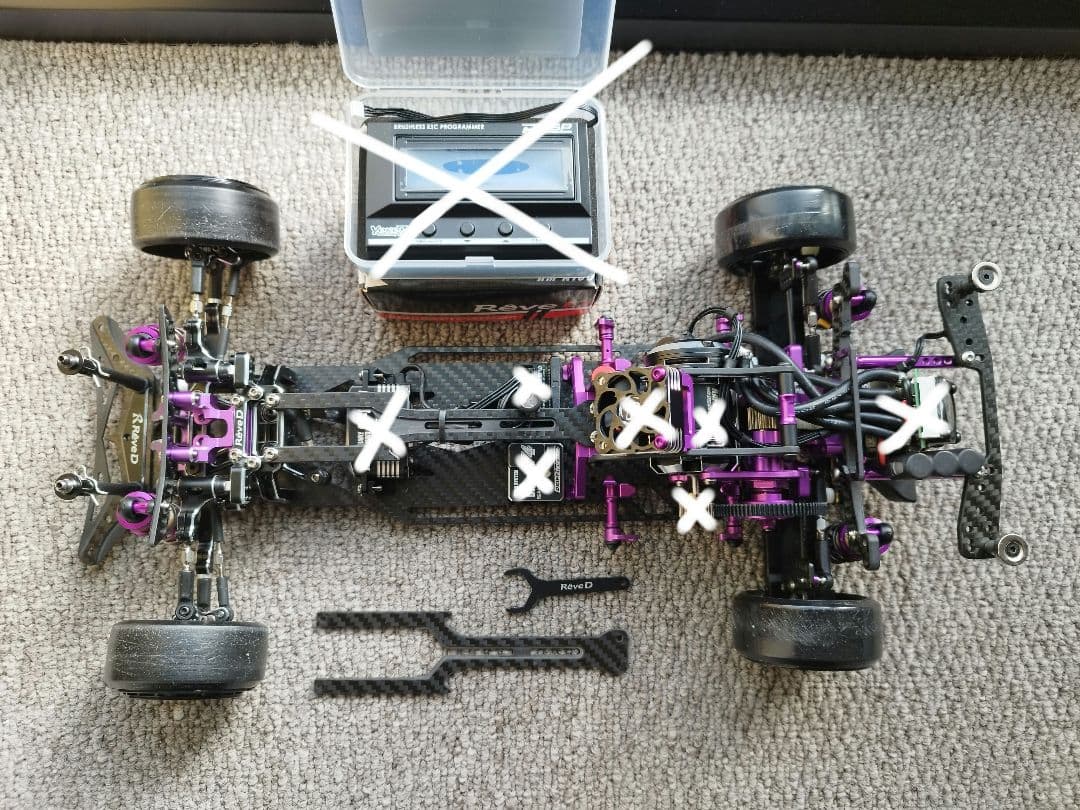 Reved　Mc-1フルオプ　メカ無しボディセット