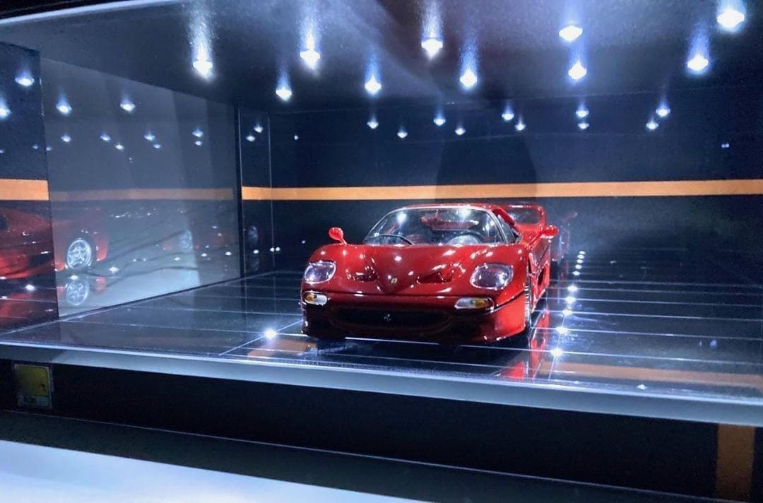 シゲオーダー品・USB電源　黒基調・ディスプレーBOX / ネオジオラマ