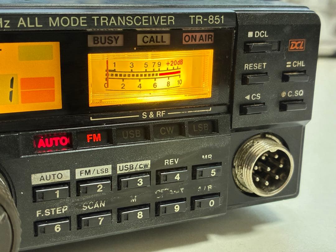 KENWOOD TR851 10Wモデル　電界コンデンサ交換品